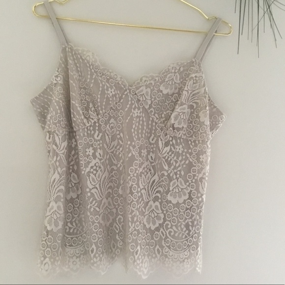 🤍Moda Internacional Lace Adjustable Straps Top - Picture 2 of 12